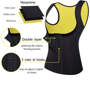Neoprene vest for heat